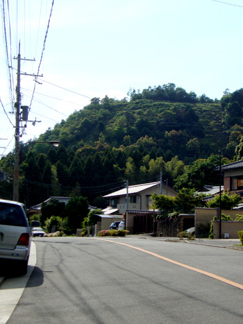 鳥居形の送り火