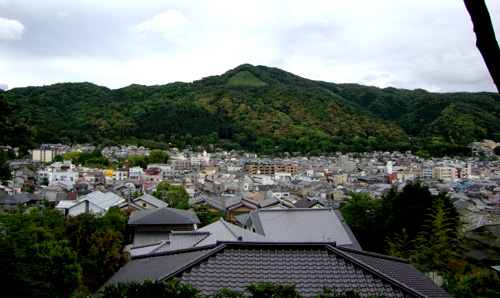 吉田山から見た大文字