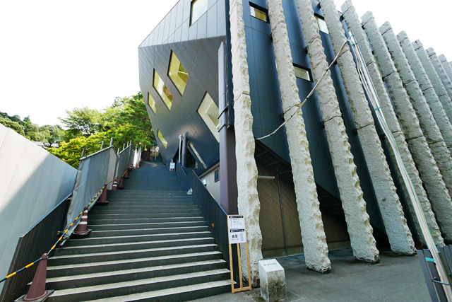 京都造形芸術大学の階段